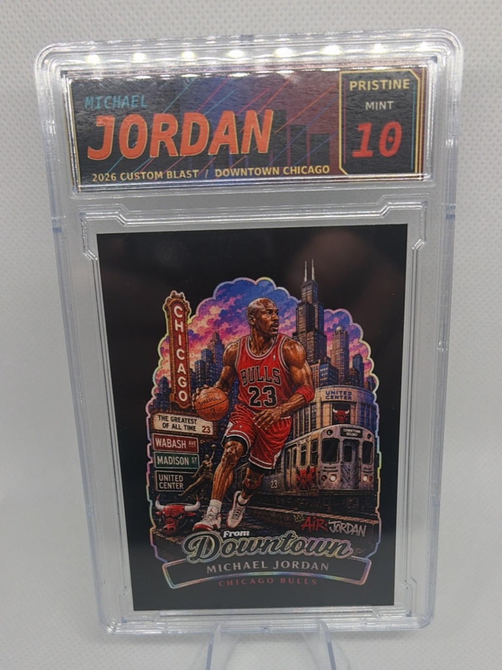 Chicago Downtown Sports Custom Blast Sports Card